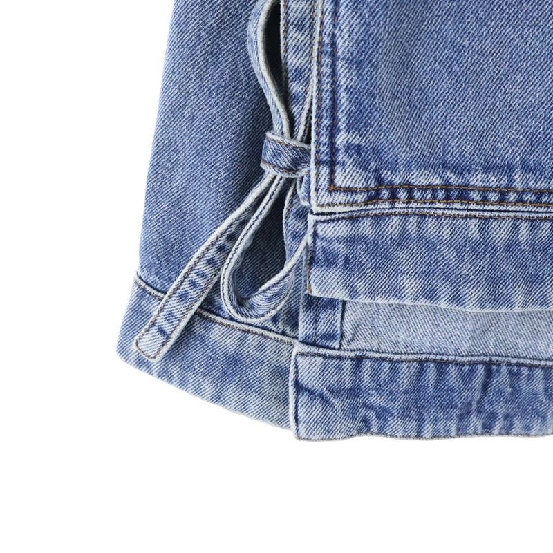 Loewe Anagram Leather Patch Denim Work Jacket Indigo