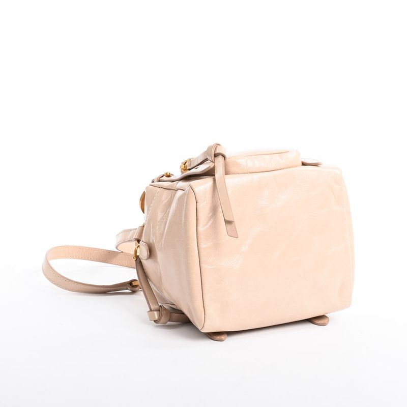 Prada Dangle Leather Top Handle Mini Bag