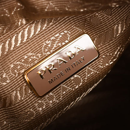 Prada Dangle Leather Top Handle Mini Bag