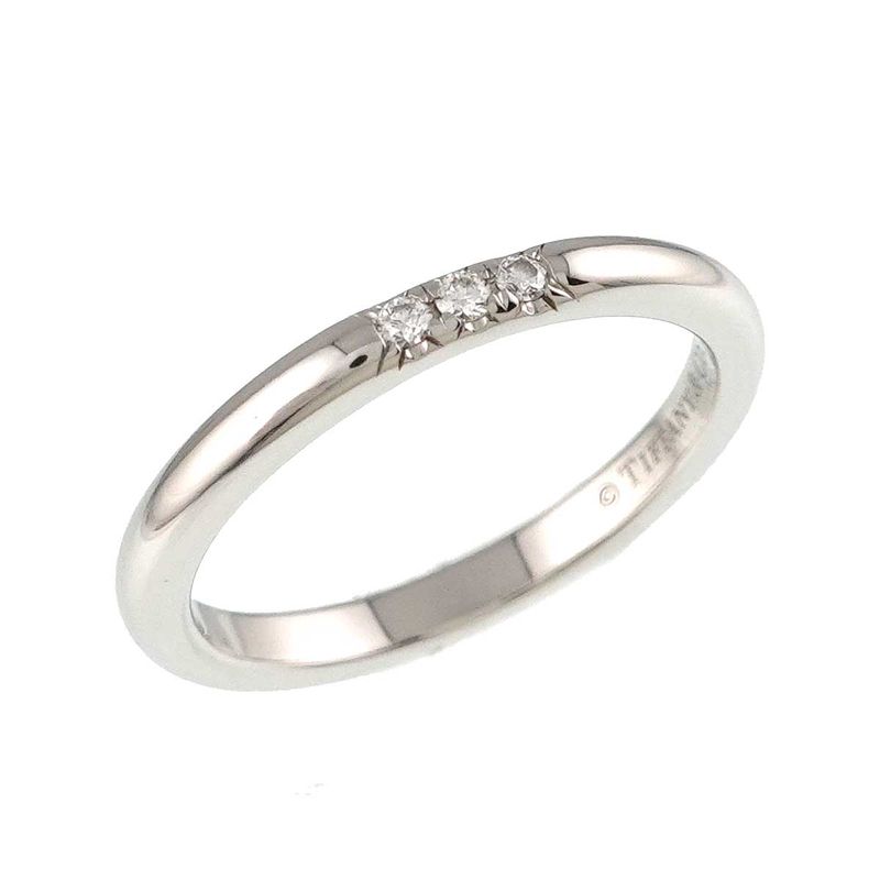 Tiffany & Co Forever Ring Diamond Width mm Pt Platinum