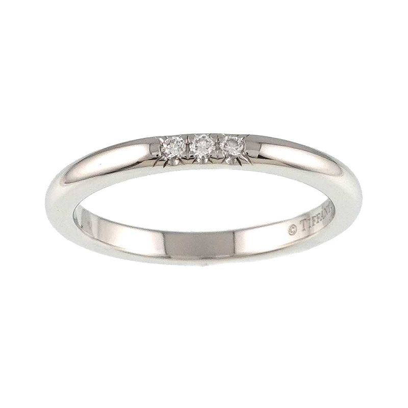 Tiffany & Co Forever Ring Diamond Width mm Pt Platinum