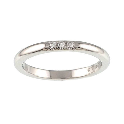 Tiffany & Co Forever Ring Diamond Width mm Pt Platinum