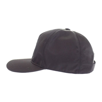 Prada Re-Nylon Baseball Cap S Hat Cap Nylon Black Casual Classic Gift