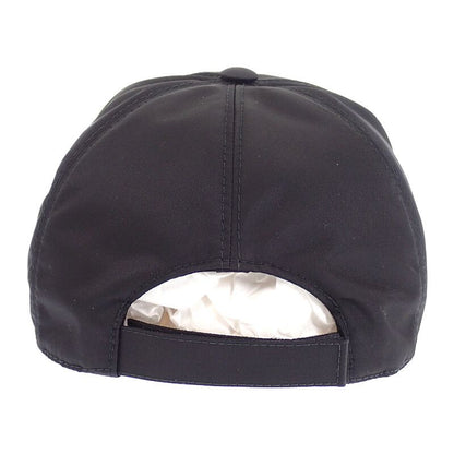 Prada Re-Nylon Baseball Cap S Hat Cap Nylon Black Casual Classic Gift