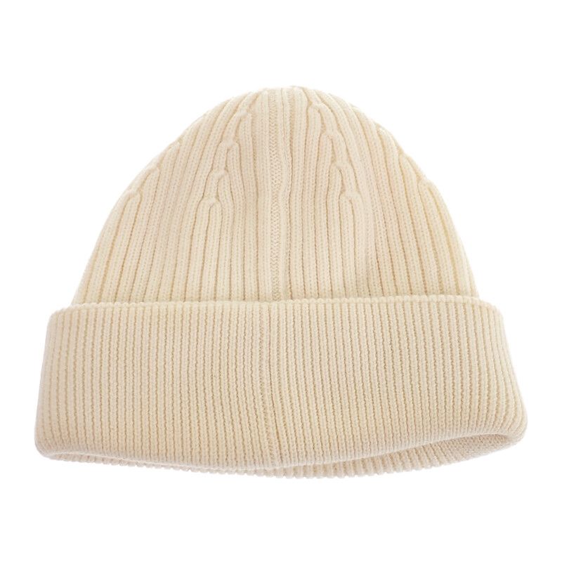 Loewe Beanie Knit Cap Hat Wool Ivory White Going Out Travel