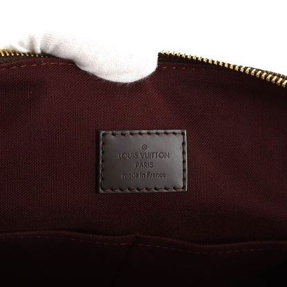 Louis Vuitton Damier Iena MM Tote Ebene Gold