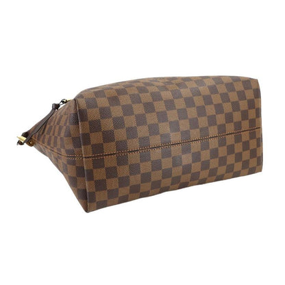 Louis Vuitton Damier Iena MM Tote Ebene Gold