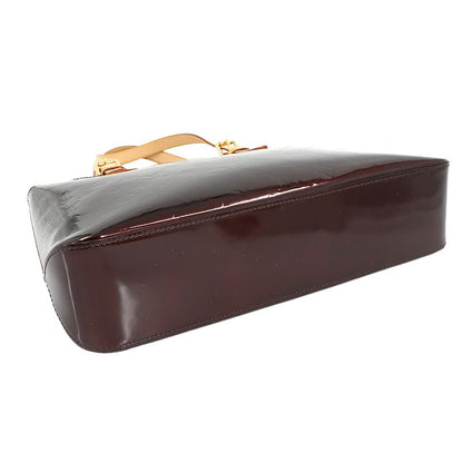 Louis Vuitton Monogram Vernis Brentwood Tote Leather Amarante