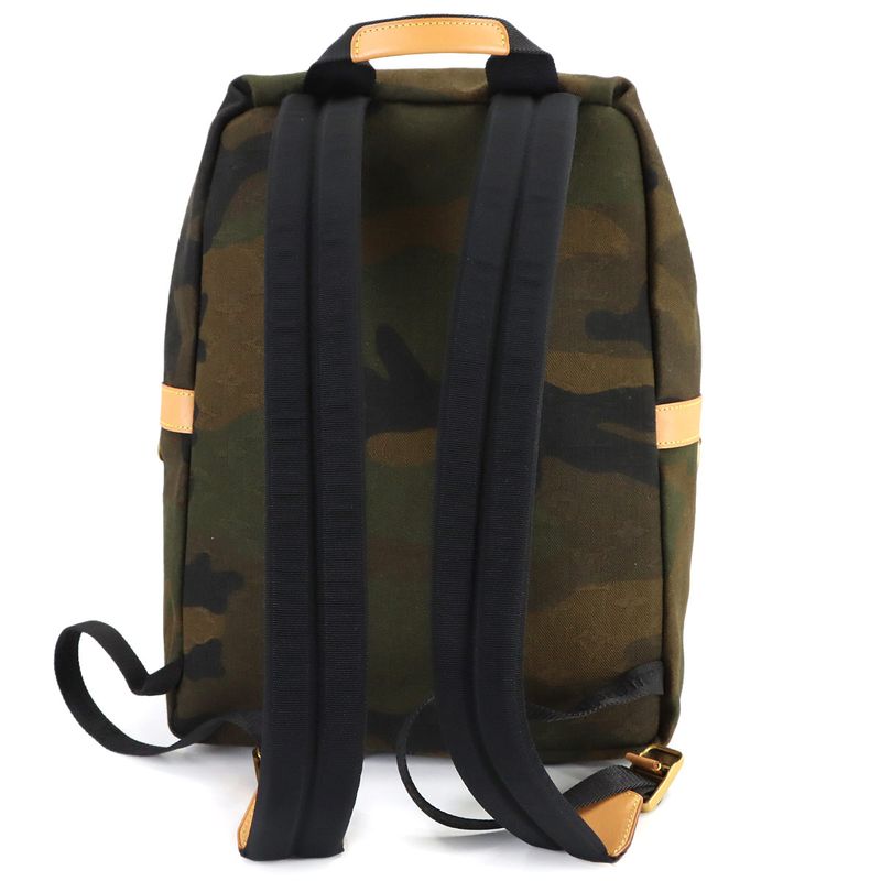 Louis Vuitton Supreme Apollo Backpack Canvas Camouflage