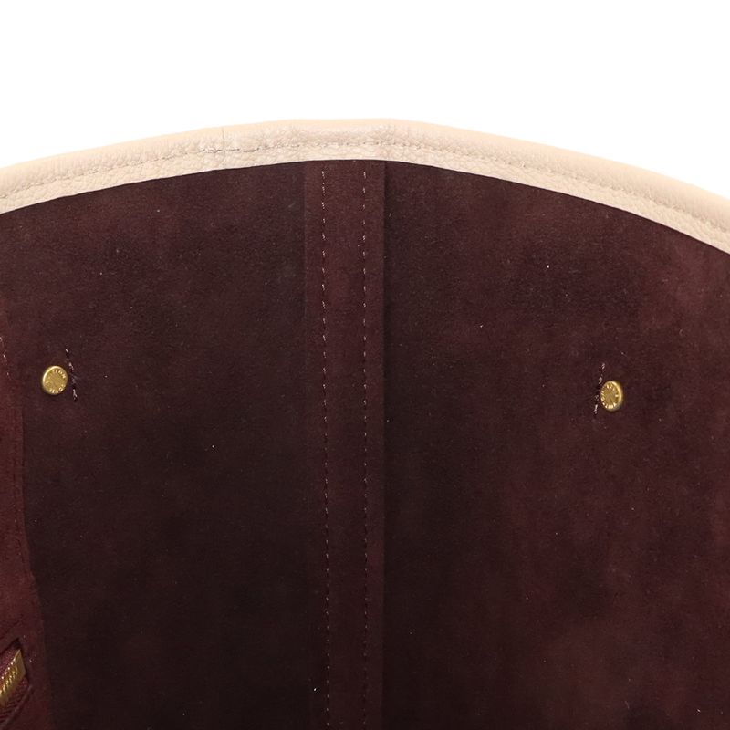 Louis Vuitton Monogram Empreinte Neverfull MM Tote Tourterelle