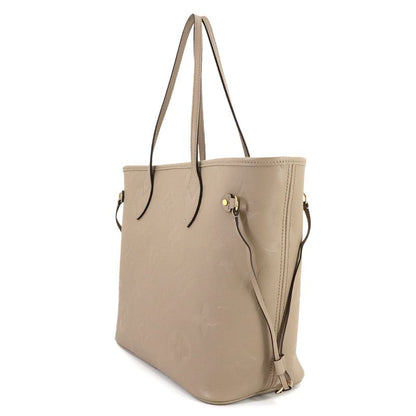 Louis Vuitton Monogram Empreinte Neverfull MM Tote Tourterelle