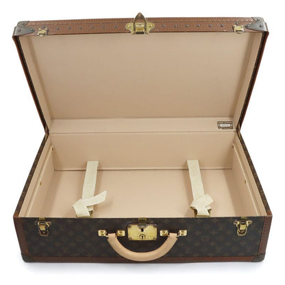 Louis Vuitton Monogram Alzer 65 Trunk Case Bag Brown