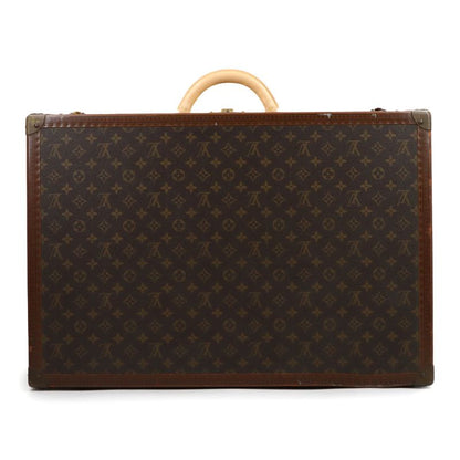 Louis Vuitton Monogram Alzer 65 Trunk Case Bag Brown