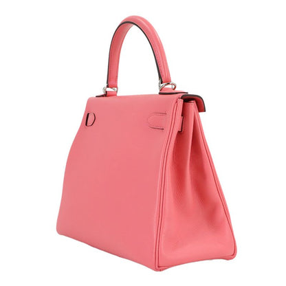 Hermes Kelly 28 Verso Evercolor Roseuete Terbatue 2-Way Bag