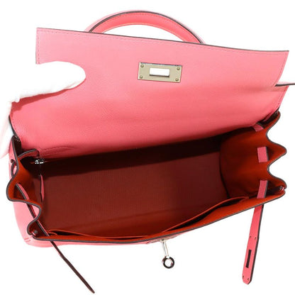 Hermes Kelly 28 Verso Evercolor Roseuete Terbatue 2-Way Bag