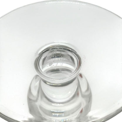 Hermes Wine Glass Checkerboard Tableware Cup Crystal Clear