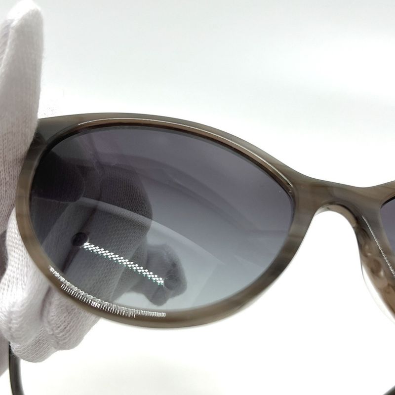 Chanel Sunglasses Gradient Plastic Gray Eyewear