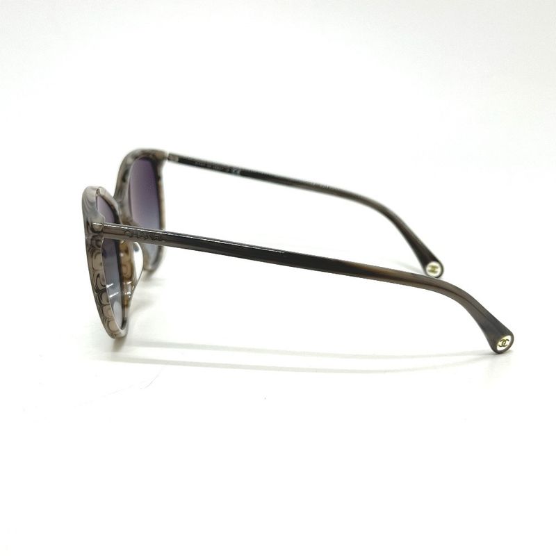 Chanel Sunglasses Gradient Plastic Gray Eyewear