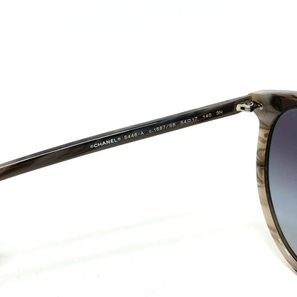 Chanel Sunglasses Gradient Plastic Gray Eyewear