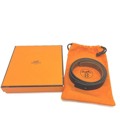 Hermes Belt Only Box Calf Black