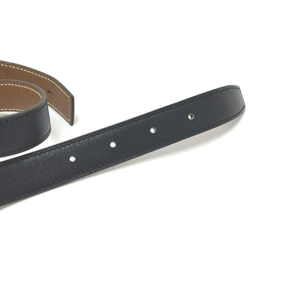 Hermes Belt Only Box Calf Black