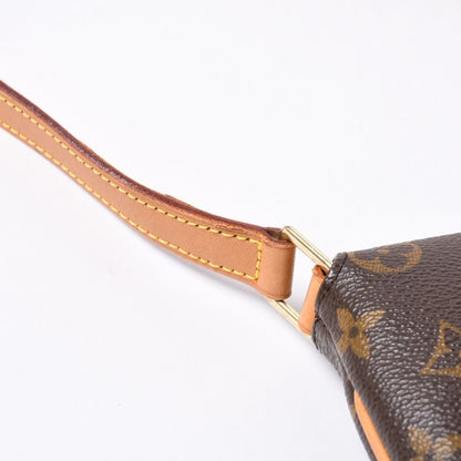 Louis Vuitton Monogram Musette Salsa Shoulder Bag Brown Vachetta Leather Gold — view 8
