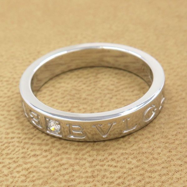 Bvlgari Double Logo Ring Diamond