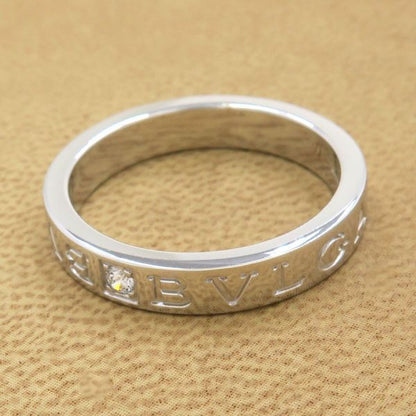 Bvlgari Double Logo Ring Diamond