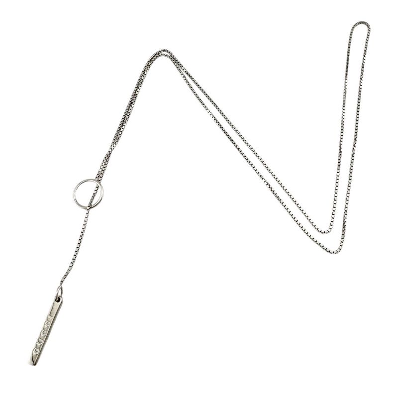 Gucci Lariat Necklace 18k Gold