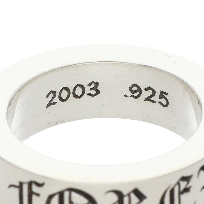 Chrome Hearts mm Spacer Forever Silver Ring