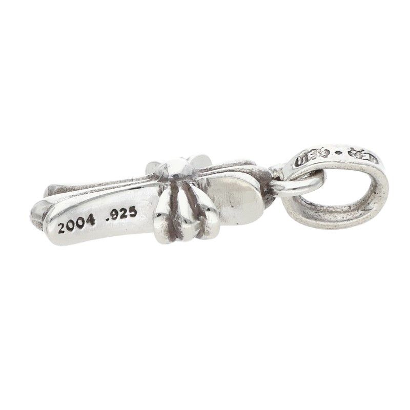 Chrome Hearts Crs Bbyfat Baby Fat Charm Silver Necklace Top