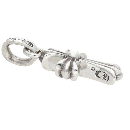 Chrome Hearts Crs Bbyfat Baby Fat Charm Silver Necklace Top