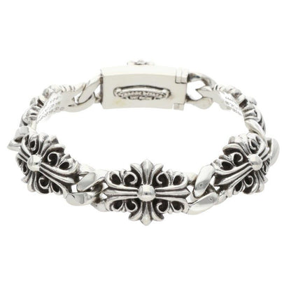 Chrome Hearts Keeper Link Silver Bracelet
