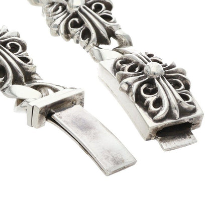 Chrome Hearts Keeper Link Silver Bracelet