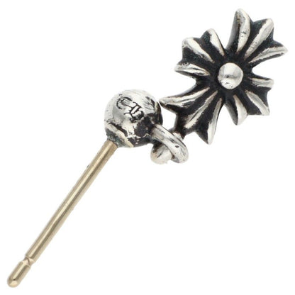 Chrome Hearts Tny CH Pls 1 Tiny Ech Plus Drop Silver Earrings