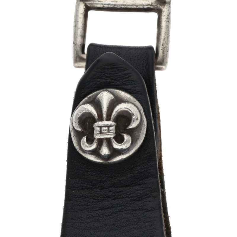 Chrome Hearts Belt Loop BS Fubol Button Leather