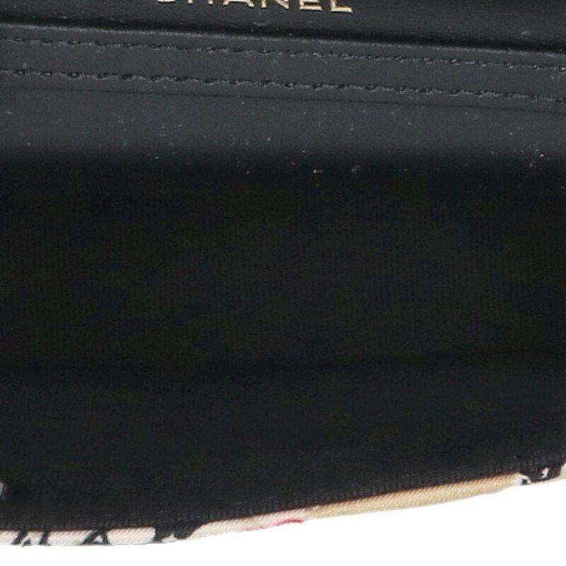 Chanel Checkered Flag CC Logo Mini Chain Shoulder Bag