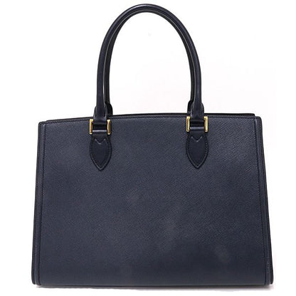 Prada Sapphia Leather Handbag Strap Navy Baltico