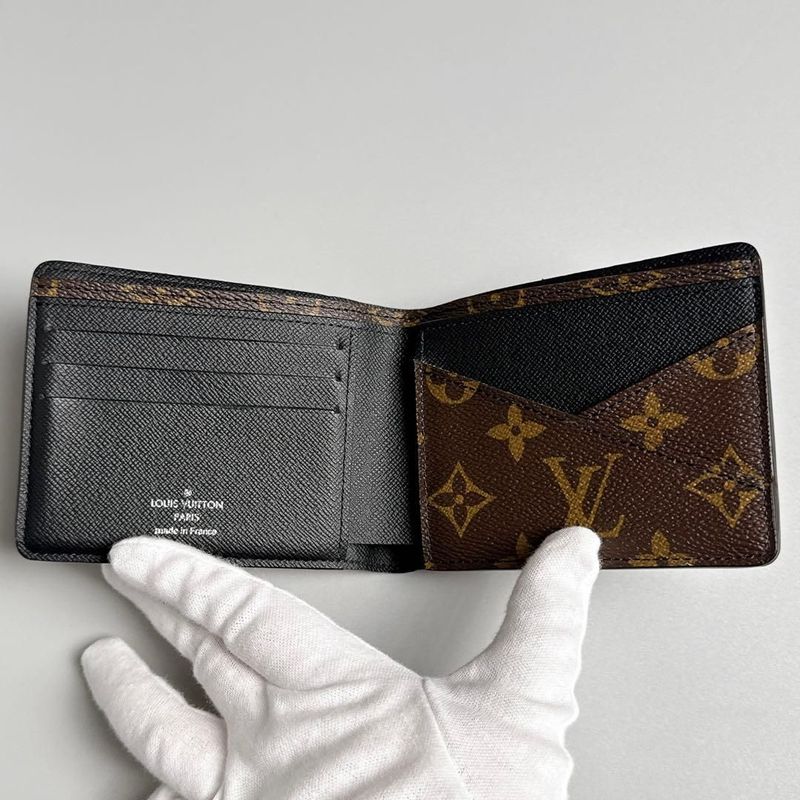 Louis Vuitton Portefeuille Multiple Monogram Macassar Wallet