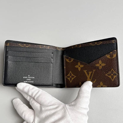 Louis Vuitton Portefeuille Multiple Monogram Macassar Wallet