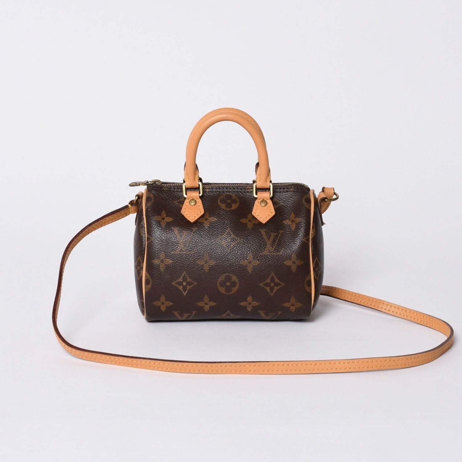 Louis Vuitton Nano Speedy 2-Way Shoulder Bag Monogram