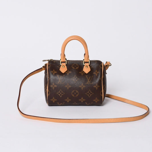 Louis Vuitton Nano Speedy 2-Way Shoulder Bag Monogram