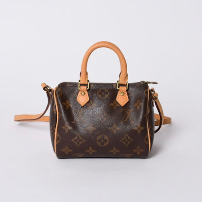 Louis Vuitton Nano Speedy 2-Way Shoulder Bag Monogram — view 2