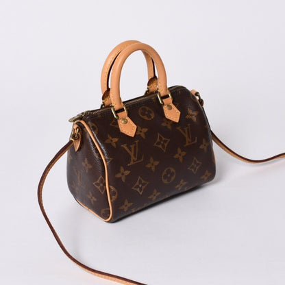 Louis Vuitton Nano Speedy 2-Way Shoulder Bag Monogram — view 3