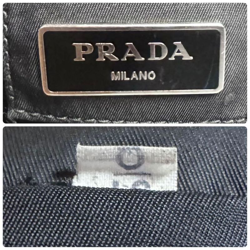 Prada Triangle Logo Belt Bag Nylon Black