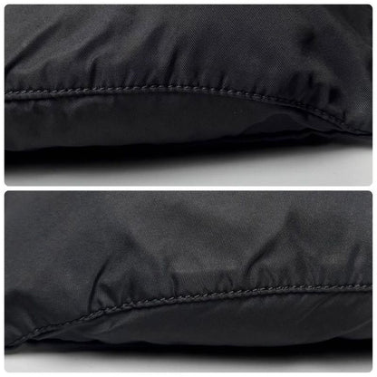 Prada Triangle Logo Belt Bag Nylon Black