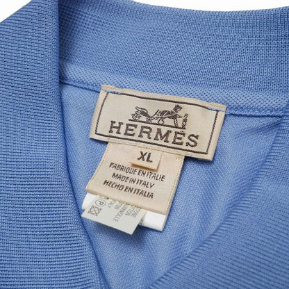 Hermes Polo Shirt XL Hlogo Pique Short Sleeve