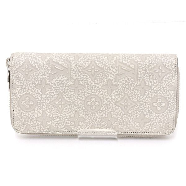 Louis Vuitton Taurillon Climbing Zippy Wallet Vertical Chalk White