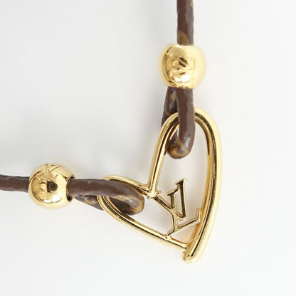 Louis Vuitton Bracelet Fall in Love Monogram Brown Gold