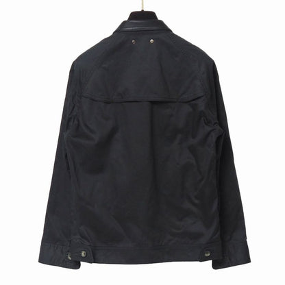 Louis Vuitton Jacket 46 Zip Up Lambskin